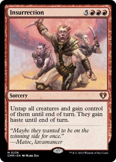 Insurrection (Commander Masters) Near Mint