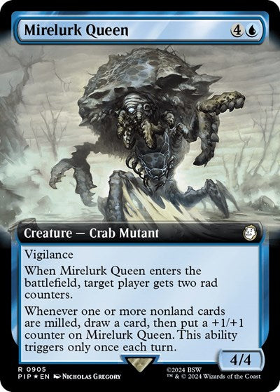 Mirelurk Queen (Extended Art) (Surge Foil) (Universes Beyond: Fallout) Near Mint