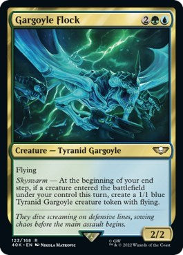 Gargoyle Flock (Surge Foil) (Universes Beyond: Warhammer 40K) Near Mint