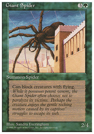 Giant Spider (4th Edition) Near Mint