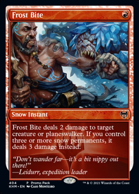 Frost Bite (Promo) (Kaldheim) Near Mint