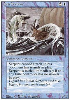 Sea Serpent (Revised) Near Mint