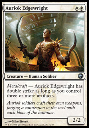 Auriok Edgewright (Scars of Mirrodin) Near Mint