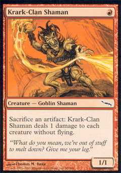 Krark-Clan Shaman (Mirrodin) Near Mint Foil
