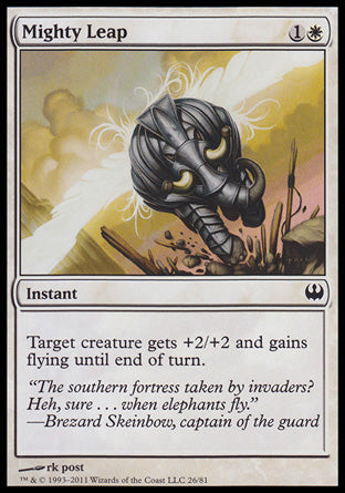 Mighty Leap (Duel Decks: Knights vs Dragons) Near Mint