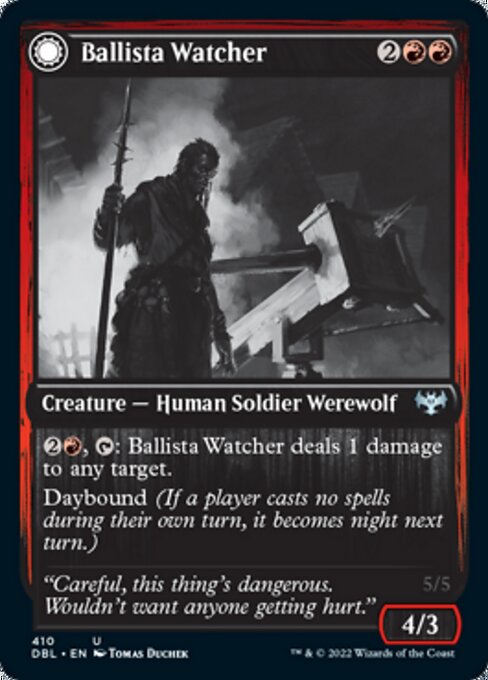 Ballista Watcher / Ballista Wielder (Innistrad: Double Feature) Near Mint