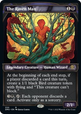 The Raven Man (Textured Foil) (Dominaria United) Near Mint