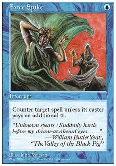 Force Spike (5th Edition) Light Play