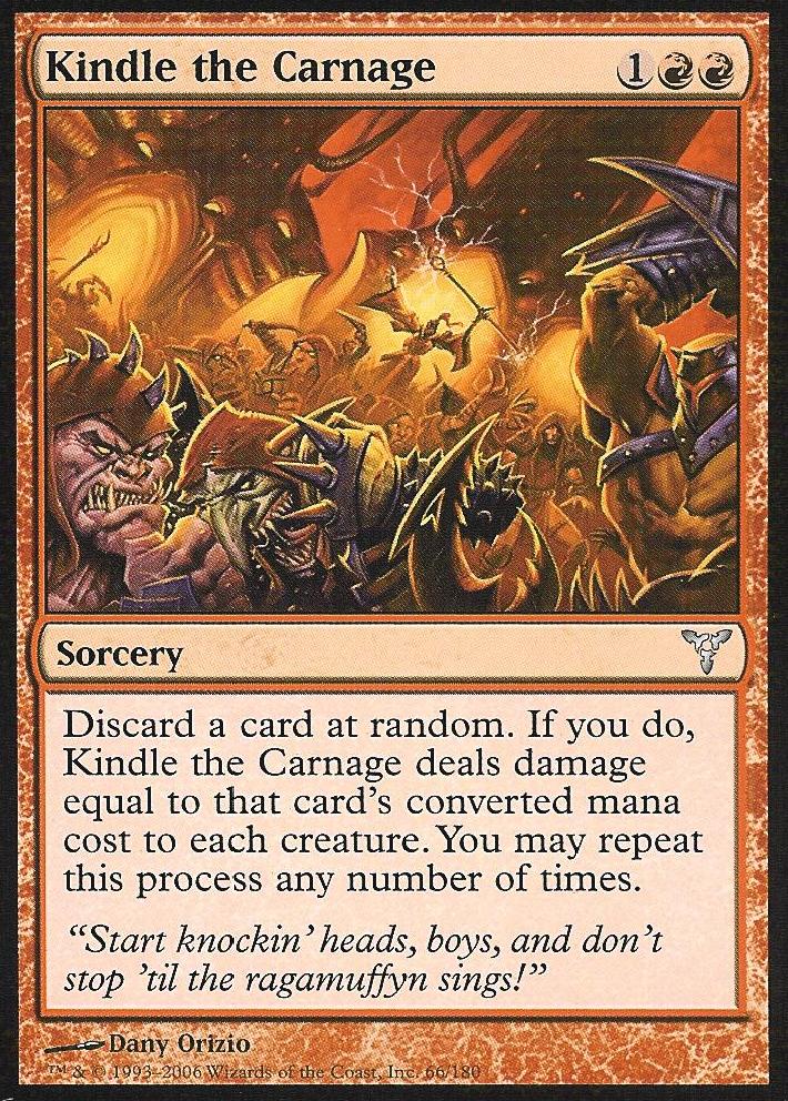 Kindle the Carnage (Dissension) Near Mint