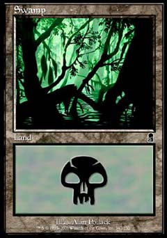 Swamp (342) (Odyssey) Near Mint Foil