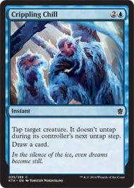 Crippling Chill (Khans of Tarkir) Near Mint