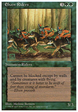 Elven Riders (4th Edition) Good