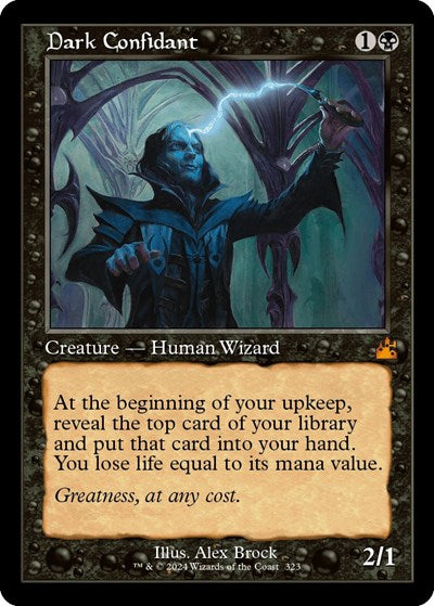 Dark Confidant (Retro Frame) (Ravnica Remastered) Near Mint