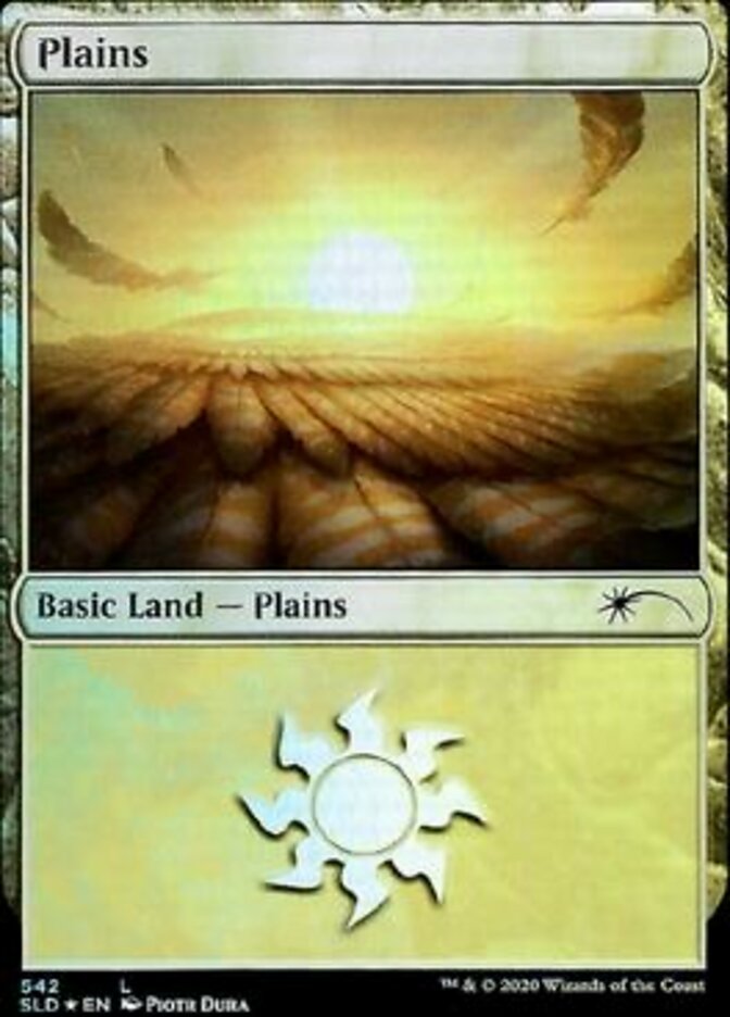 Plains 542 (Secret Lair) Near Mint