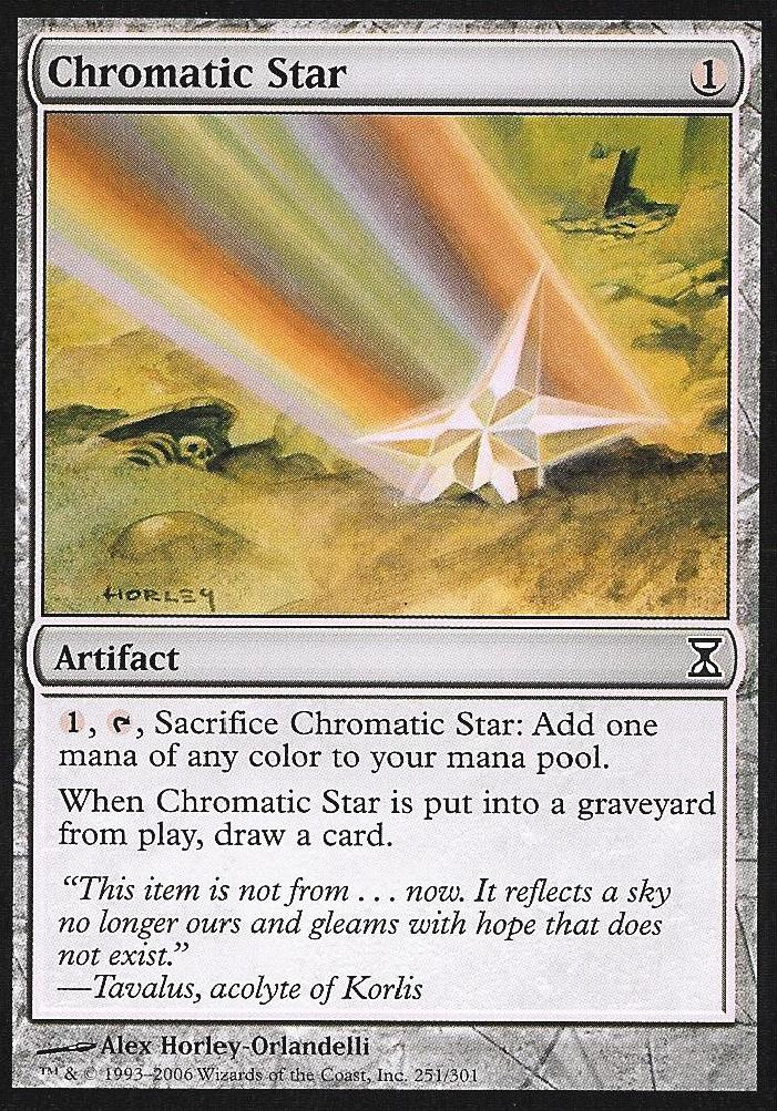 Chromatic Star (Time Spiral) Near Mint Foil