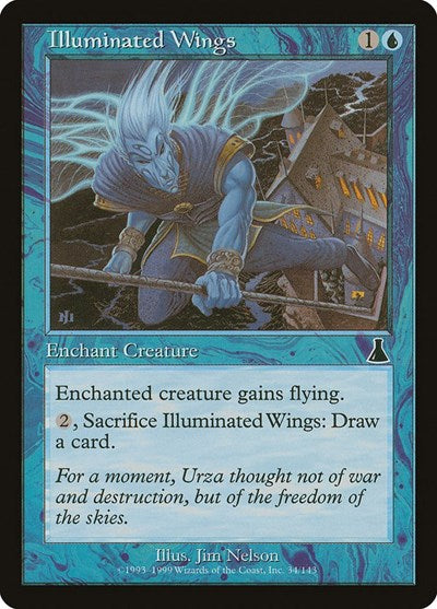 Illuminated Wings (Urza's Destiny) Near Mint