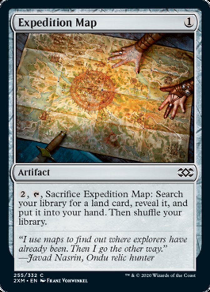 Expedition Map (Double Masters) Near Mint Foil