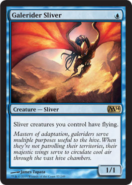Galerider Sliver (Magic 2014 Core Set) Near Mint Foil
