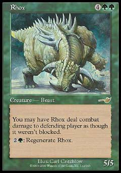 Rhox (Nemesis) Near Mint