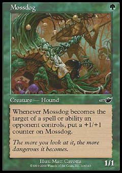 Mossdog (Nemesis) Near Mint Foil