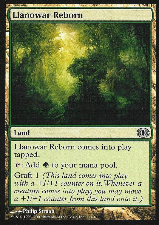 Llanowar Reborn (Futuresight) Light Play Foil