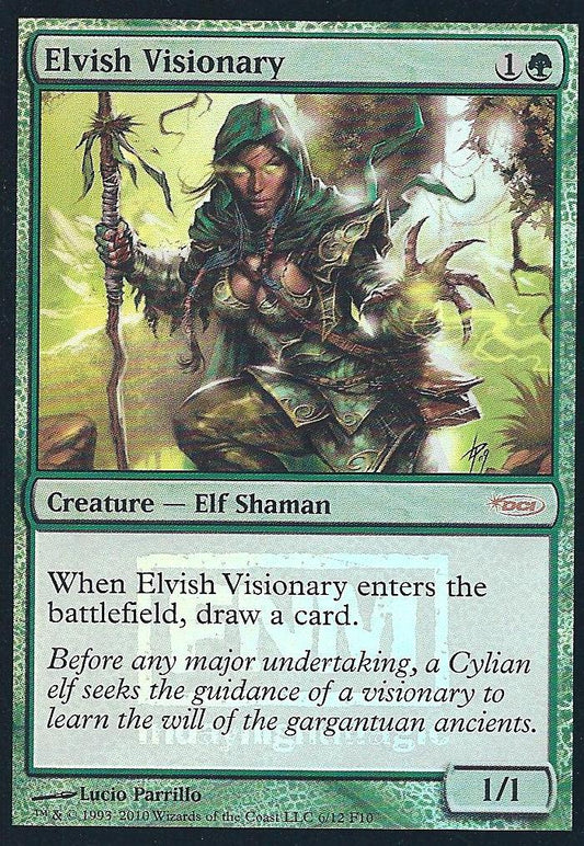Elvish Visionary (FNM) (Promotional Cards) Near Mint Foil