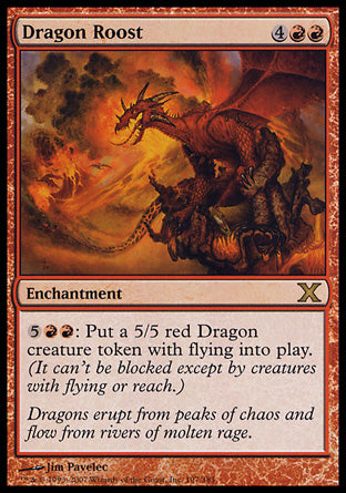 Dragon Roost (10th Edition) Near Mint Foil