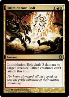 Intimidation Bolt (Alara Reborn) Near Mint