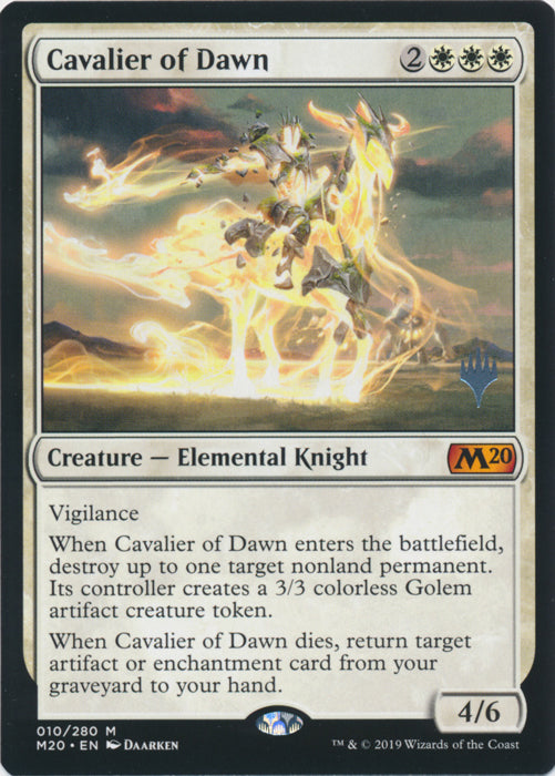 Cavalier of Dawn (Promo Pack) Near Mint