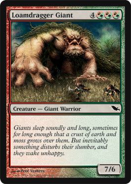 Loamdragger Giant (Shadowmoor) Near Mint Foil