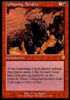 Collapsing Borders (Invasion) Near Mint