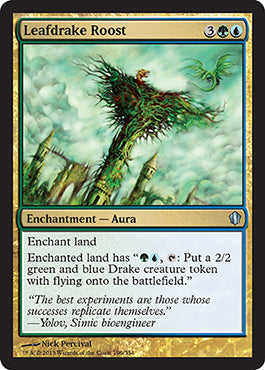Leafdrake Roost (Commander 2013 Edition) Near Mint