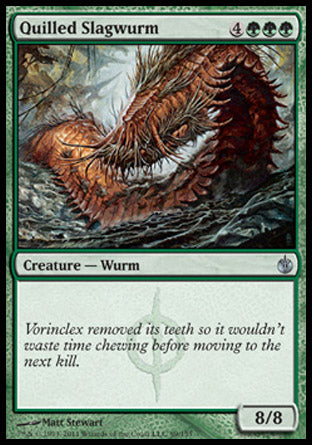 Quilled Slagwurm (Mirrodin Besieged) Near Mint