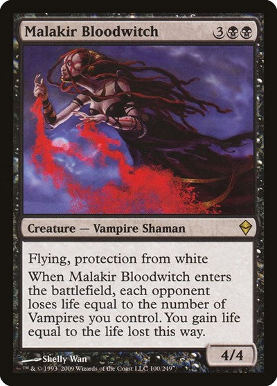 Malakir Bloodwitch (Zendikar) Near Mint