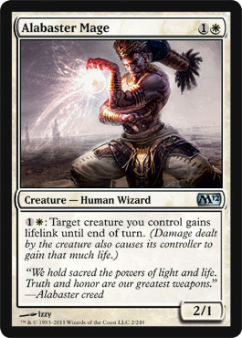 Alabaster Mage (Magic 2012 Core Set) Near Mint Foil