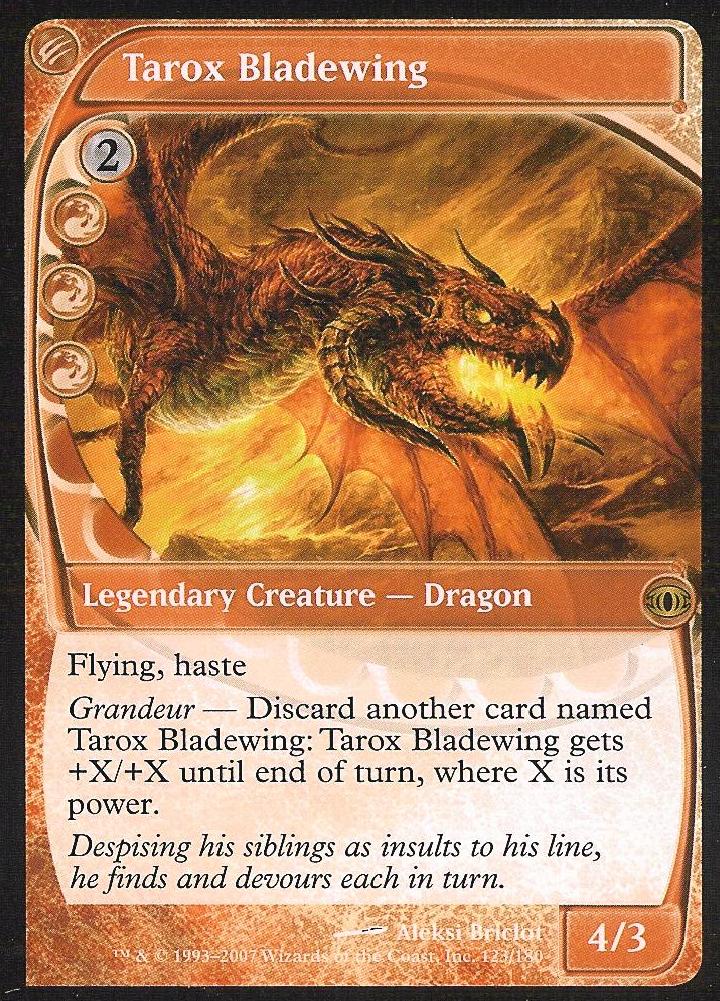 Tarox Bladewing (Futuresight) Near Mint Foil