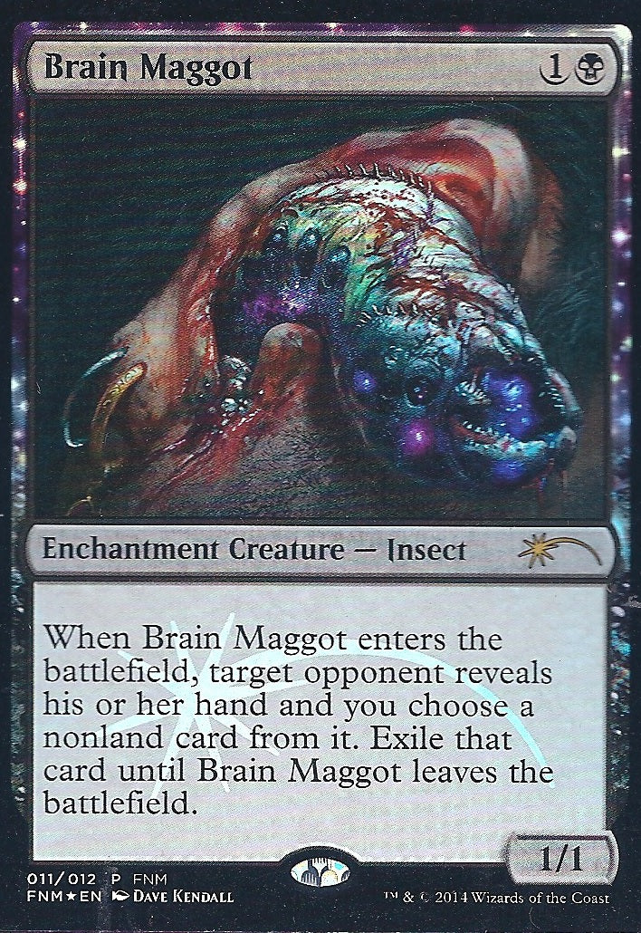Brain Maggot (FNM) (Promotional Cards) Near Mint Foil
