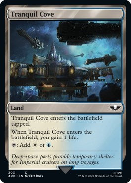 Tranquil Cove (Surge Foil) (Universes Beyond: Warhammer 40K) Near Mint