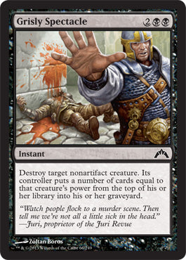 Grisly Spectacle (Gatecrash) Near Mint Foil