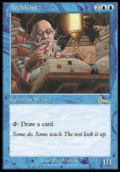 Archivist (Urza's Legacy) Good