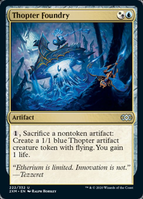 Thopter Foundry (Double Masters) Near Mint Foil