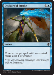 Disdainful Stroke (Khans of Tarkir) Near Mint Foil