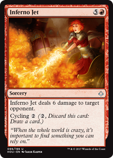 Inferno Jet (Hour of Devastation) Near Mint Foil