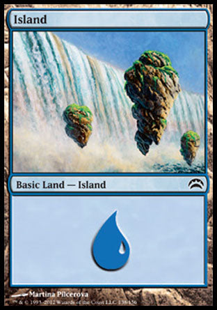 Island (138) (Planechase 2012) Near Mint