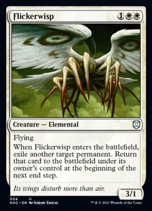 Flickerwisp (Commander 2021 Kaldheim) Near Mint