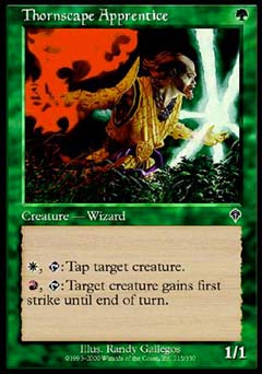 Thornscape Apprentice (Invasion) Near Mint