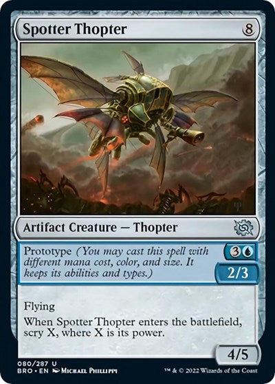 Spotter Thopter (The Brothers' War) Near Mint