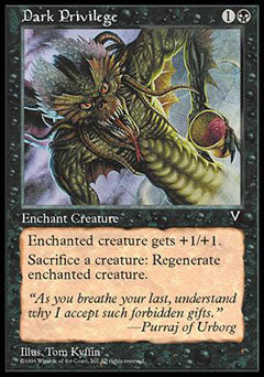 Dark Privilege (Visions) Near Mint Japanese
