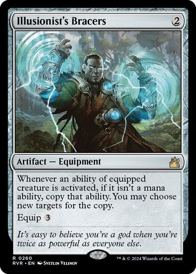 Illusionist's Bracers (Ravnica Remastered) Near Mint