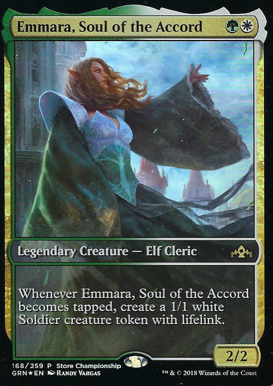 Emmara Soul of the Accord Store Championship (Promotional Cards) Near Mint Foil